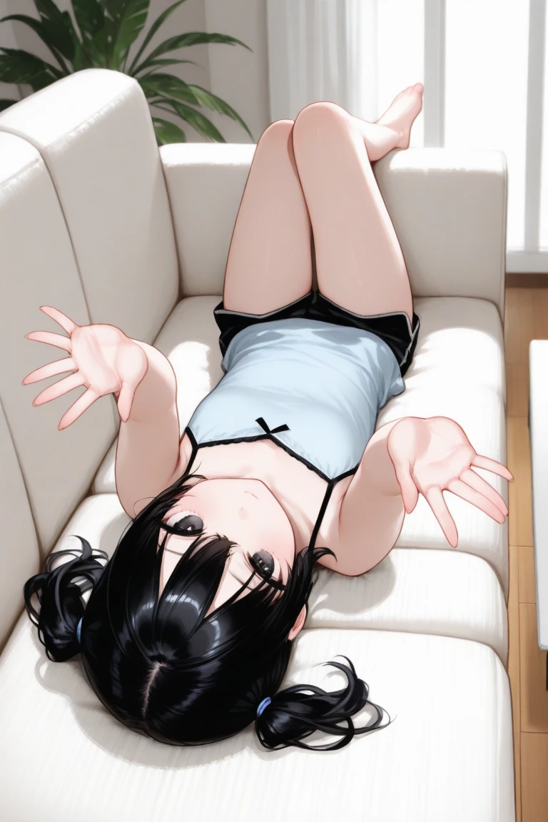 Erotic、Bedroom、Only panties、naked、slender、My sister, about 10 years old、Woman with glasses standing and looking down from above、Very white skin Black Hair、Sweat、Embarrassed expression、Naughty smile、No clothes Crotch close-up Small breasts Young front Looking up from between the legs My crotch is steamy Crotch close-up Color絵 Spread your legs Color Love juice White panties digging into her crotch Short arms Big head Young Short legs The crotch is right in front of me Touching my pussy with my hands masturbation Masturbation