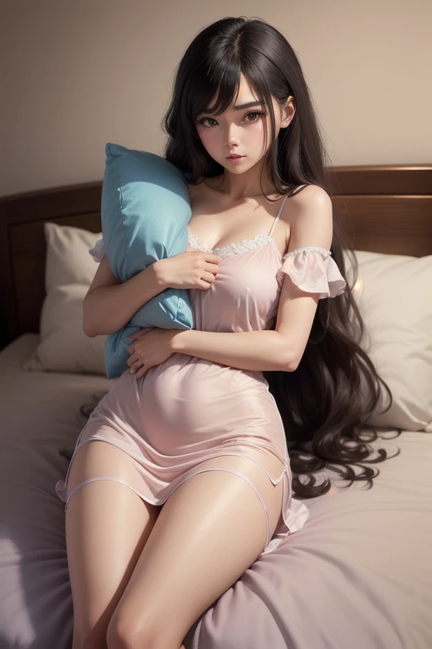 Pornographic images,Movie Scenes,Fantasy art,Best image quality,Surreal portrait,(8k),Ultra-realistic,最high quality,high quality,High resolution,high qualityの質感,Attention to detail,Beautiful details,Fine details,Highly detailed CG,Detailed Texture,Realistic facial expressions,Tabletop,before,dynamic,bold,1 Girl,(Ideal body proportions:1.5),Highly detailed skin,curve,,Beautiful breasts,Big Breasts,Pale skin,Pointed Chest,(Erect nipples:1.2),(Thin Hair),(Soft Hair),(Super Straight Hair),Long, slicked bangs,Very light coppery amber hair,Hair on one eye,(Pink nurse uniform:1.3),(Sculptural installation:1.5),(hospital、Hospital room、Patient Bed:1.5), (Open clothes:2.0), (Lying in bed:1.6), Inviting, A seductive smile, Cleavage, misaligned panty:1.2