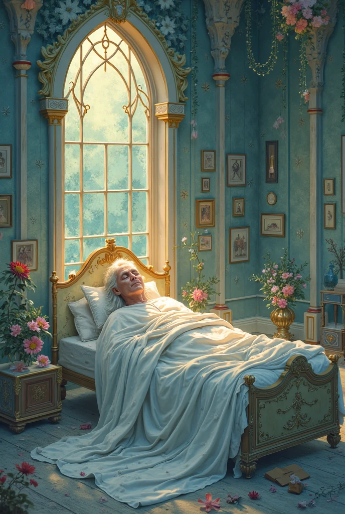 Sleep night beautifully In the style of Salvador Dali 