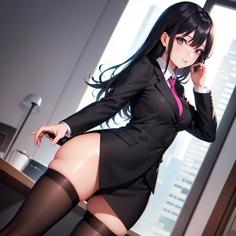 classroom、dark shadow、Classmate、、Beauty、noble、Black long straight hair、Red lipstick、Cool Beauty、slender、sex appeal、Glasses、on the desk、From below、Bare Skin、Alluring、expose one's chest、Open the buttons on your shirt、Female organ、Torn tights、Thighs、Ass、Estrus、lure、Sweat、abuse、Sex、Leg spread、Loose hole、Female organに男性器を挿し込まれる、intense