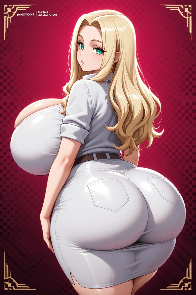 One Woman,Precise five fingers、Two long, accurate legs、Long Hair、Knee-high socks、Wide Hips、plump and thick thighs、Huge Ass、Huge breasts, Embarrassed look、Full Body Shot、Sexy pose、panties、White background、 Oily, shiny skin,woman、Fuller lips、((Bunny girl))