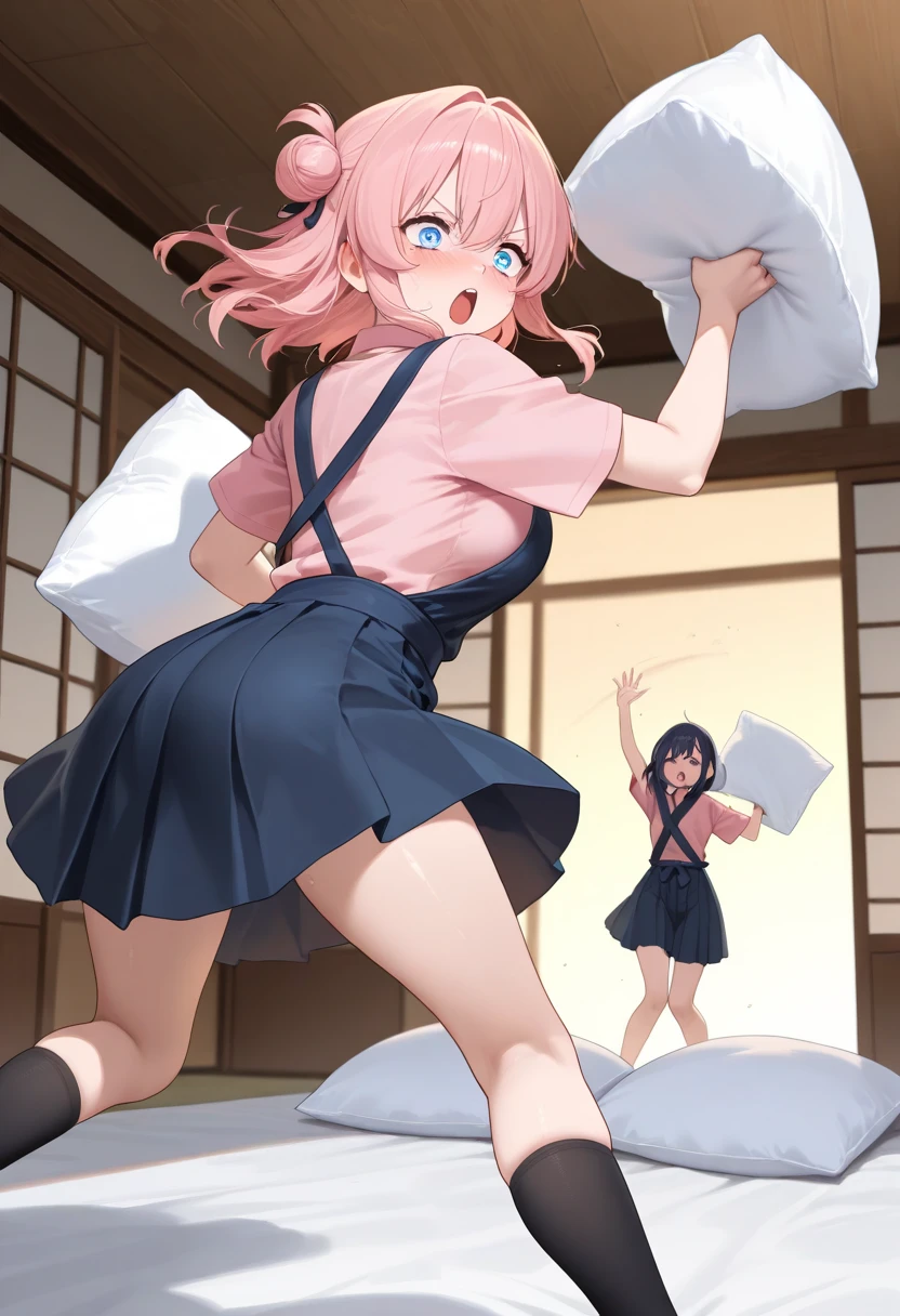 18-year-old、 (blush your nose, Naughty, body shot with half-open eyes]、Lots of love juice、pale pubic hair、full body shot,body piercing,spread your legs wide、head to toe shot、Squirting、I turned a little to the side、hips move up and down、chest moves up and down、I&#39;I&#39;I&#39;I&#39;m crying because it hurts、move your hips up and down violently、Ahegao、beneath&#39;deep waist、hips are on the floor、Tsubasa Hanekawa、her black hair is tied into two braids、Get fat&#39;chest of、her body is bound with rope、chest pressure.、sleeping face up on the bed、return one side to white&#39;eyes and fainting、please put your hands on your head、stand on one leg、No modification、uncut、