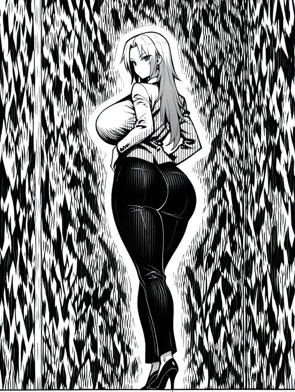 1 futanari and 1 girl, Android 18 and Bulma, slave mistress, dominatrix, Mature futanari and young woman having oral sex, futanari has huge breasts and huge erect penis, young woman with large breasts and wet vagina, Futanari holding girl under knees, spread legs, penis penetrating vagina from beneath girl, muscular futanari, huge breasts, sex scene, girl being penetrated by futanari, girl bouncing on futanari penis, girls face pinned on wall, booty up, penetrated from behind, girl's eyes closed with mouth open, futanari penetrating girl, excited face, sensual scene, NSFW, climax,