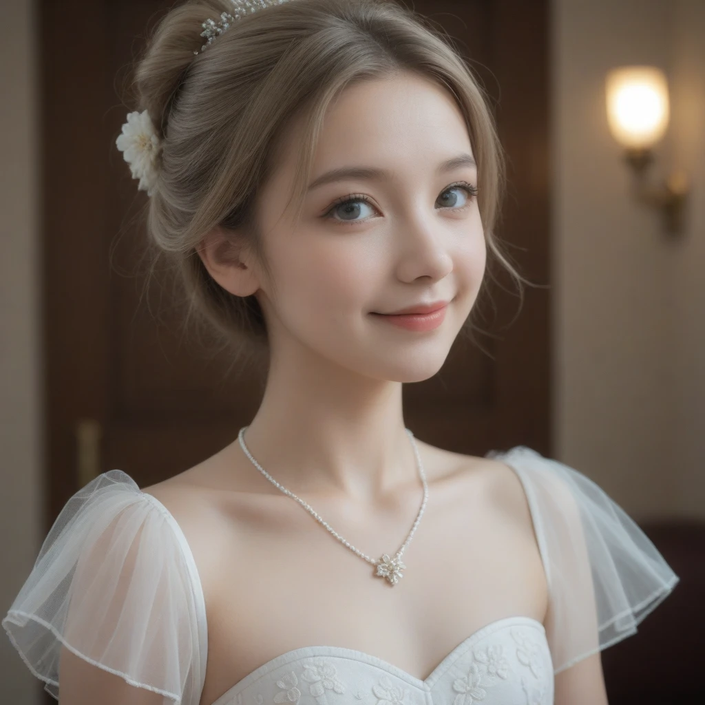 (best quality,4k,8k,highres,masterpiece:1.2), ultra-detailed, (realistic,photorealistic,photo-realistic:1.37), (beautiful detailed blue eyes, beautiful detailed lips, extremely detailed eyes and face), (white hair), studio lighting, physically-based rendering,vivid colors, (big tits, super big , super extra big tits:0.8), (combat medic:1.5), (soft lighting:0.8), (portrait, smile:1.5),