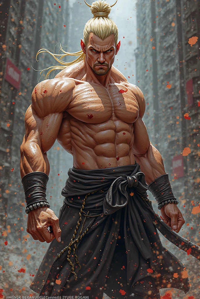 black background，black mist，A handsome tall man floating in the night,He is 28 years old，Thin waist，The pectoral muscles are well developed, He is 175cm tall，Weight 62 kg、yellow-green eyes、brown hair color、long hair、Topless，muscle，The body is slightly covered with transparent black gauze，You can see the body underneath， Countless crows flying in the sky，underwear，Black feather，looking into camera，Evil expression，red eyes，Cult，religious style decorations，Accessories full of details
