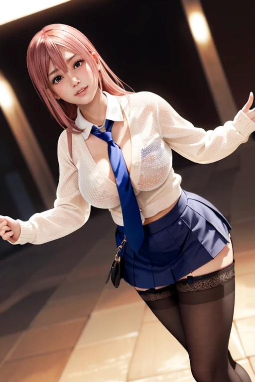 High-definition images, atmospheric perspective, 8K, Super detailed, Accurate, highest quality, anime background, 1 female, (ecstasy face), (droopy eyes), (blush), (sleepy), Exquisitely designed pastel striped panties, (Her wet panties are digging into her crotch.), Draw pants with super precision), ((showing off her panties)), spread legs, open your mouth, gray suit, ((swollen areola)), A country boy in ugly clothes, Thigh-high stockings, hair up, Strange pose, outside, straddle, night, in the rain,Sweat