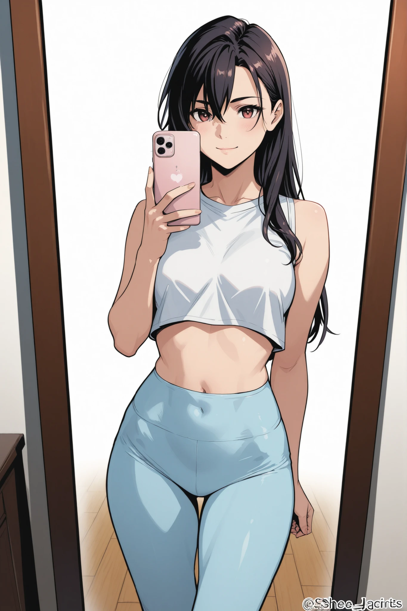3 Cute girls, masterpiece、top-quality, 5--old、ile:1.3)、looking at viewer, wearing tight panties, in gym locker room,taking selfie, having orgasm
