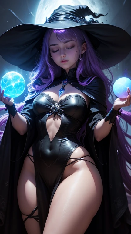 (Dynamic Posing:1.5), (Colorful:1.2), Dynamic Angle, (Highly detailed CG Unity 16K wallpaper:1.1), (Denoising strength: 1.45), (tmasterpiece:1.37), Beautiful cute gothic dark magical girl in witch style , wearing witch hat, Her magic is dark, Glowing purple, Evil, smiling evil cute smile, Magical glowing aura, Powerful, Ultra Power, The power to shine, Magical powers, Cute white face, Purple and red glowing magic, (incredible details, Cinematic Ultra Wide Angle, Dark background, Depth of failure, Hyper Detailed, Insane details, High resolution, Incredible quality, dynamic shot, starrystarscloudcolorful, Ambilight, ultra-quality, (ultra detailed original illustration), double exposure, fussion of fluid abstract art, glitched, (original illustration composition), (maximalism artstyle, geometric artstyle, junk art), ((1girl in:1.4)), (very detailed beautiful face and eyes), eastern dragon, Floating Full Body, Hyper realistic, Cinematic lighting, Soft lighting, god rays, spark of light, masutepiece