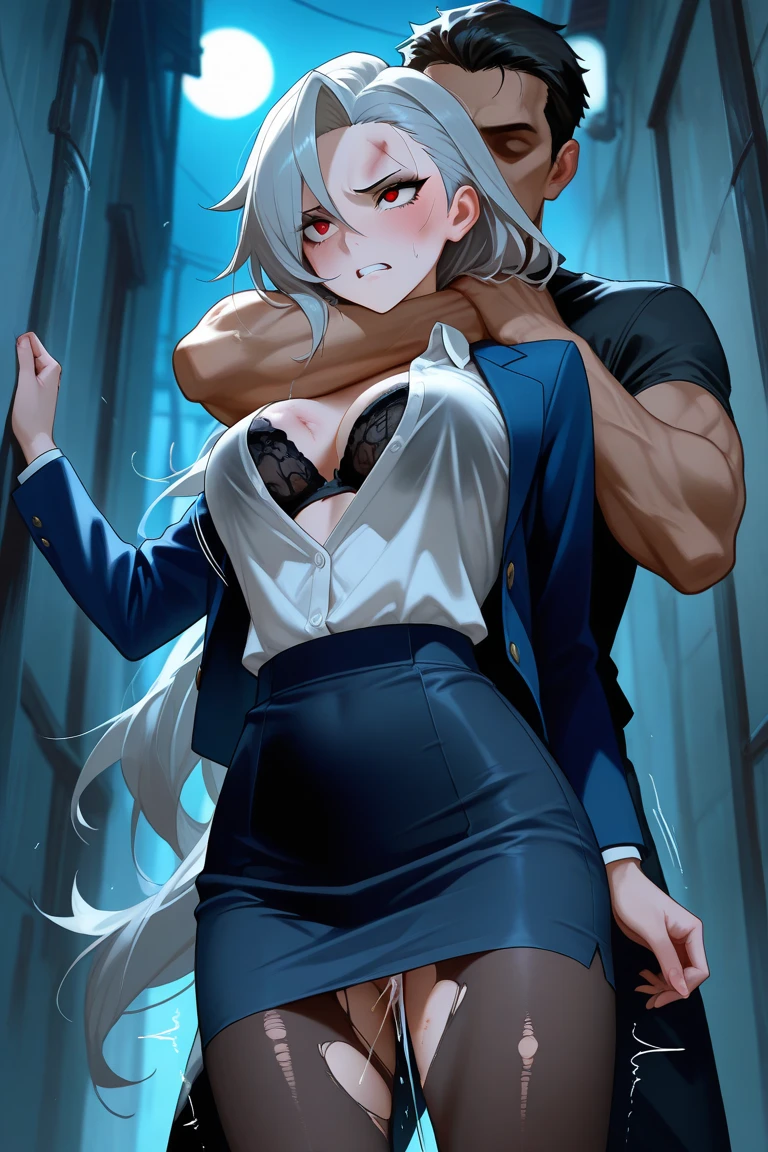 arm behind back