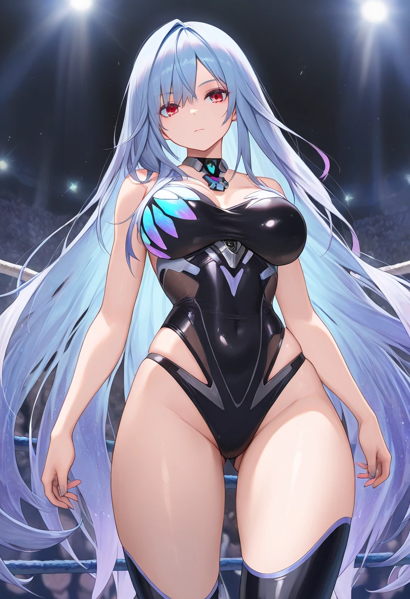 highest quality, 8k, High resolutionアート, High resolution, Super detailed, Very detailed, Cyberspace, (Natural standing posture), (Purple white gradient twin long braided hair:1.2), Cyber Costume, Sci-Fi Costumes, Shine, two piece bikini, (bare belly), digital bodysuit, shoulder gloves, cyber costumes, (fairy wings, wings, digital wings, cyber wings, detached wings), fractal wings, thong, large breasts, wide hips, (perfect body proportions), see-through clothes, crop top, sheer clothes, transparent clothes, transparent poncho, transparent jacket, rain clothes, poncho