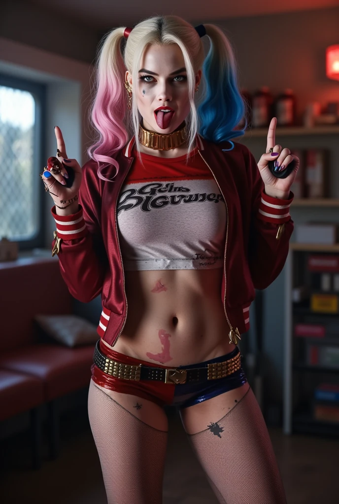 Versão sexy da Harley Quinn