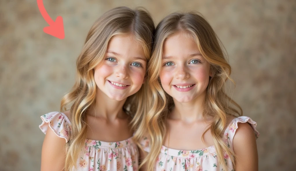 close-up CHILDREN BLONDE GIRL WITH LONG HAIR, em um fundo VERDE., usando um vestido prateado, vestido prateado e halo em chamas, Studio photo session, fundo branco.