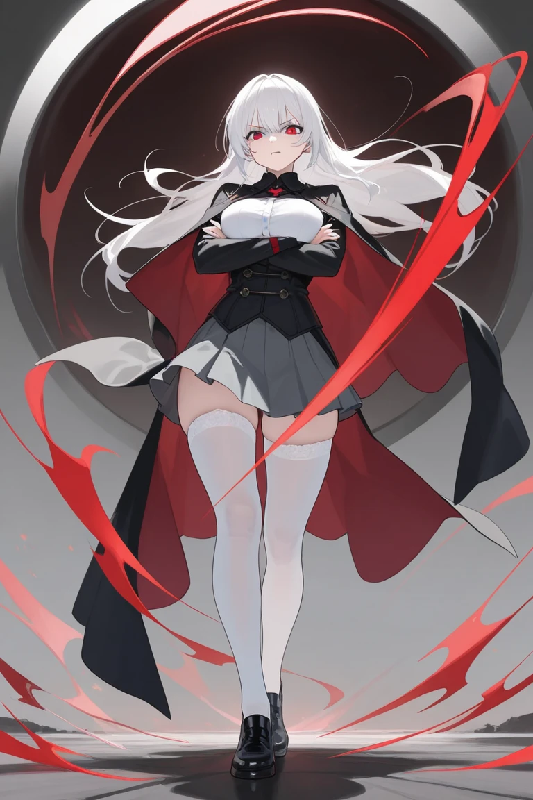 grace，Cool girl，Handsome girl，little Red Riding Hood，Red Cape，Red hood斗篷，Forest Background，Forest Background，Hooded girl with a basket，Wave Girl，Wolf Ear Girl，Wolf Ear Hood，Red hood，Close-up above the waist，Tight leather jacket，hunter style，Tights，Big Ass，Wide crotch