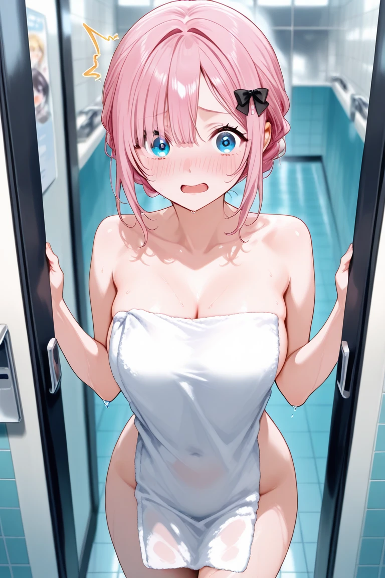 (perfect body),highest quality,16k,,blush,(short hair), (((orange eyes))),thick tight,((((pink hair)))),Are standing,Sweat,Bukkake,I was surprised,(((small breasts))),(Rear view),cowboy_shot,(((wavy hair)),Ahoge,Barrette,(yellow camisole),(pink ruffle skirt),((light blue striped panties)),(white knee socks),NSFW,Panty shot,(((big ass))),in the train,、restrained, blush,feet,spread your legs,Wet、tied my wrists,put your arms behind your head,adult woman,(((striped bikini))),(((blue bikini)))、Sweat,from behind、with your back turned、standing,looking at the viewer, he is short、
(((chest comes out))),full-face blush,restrained,tied arms,NSFW