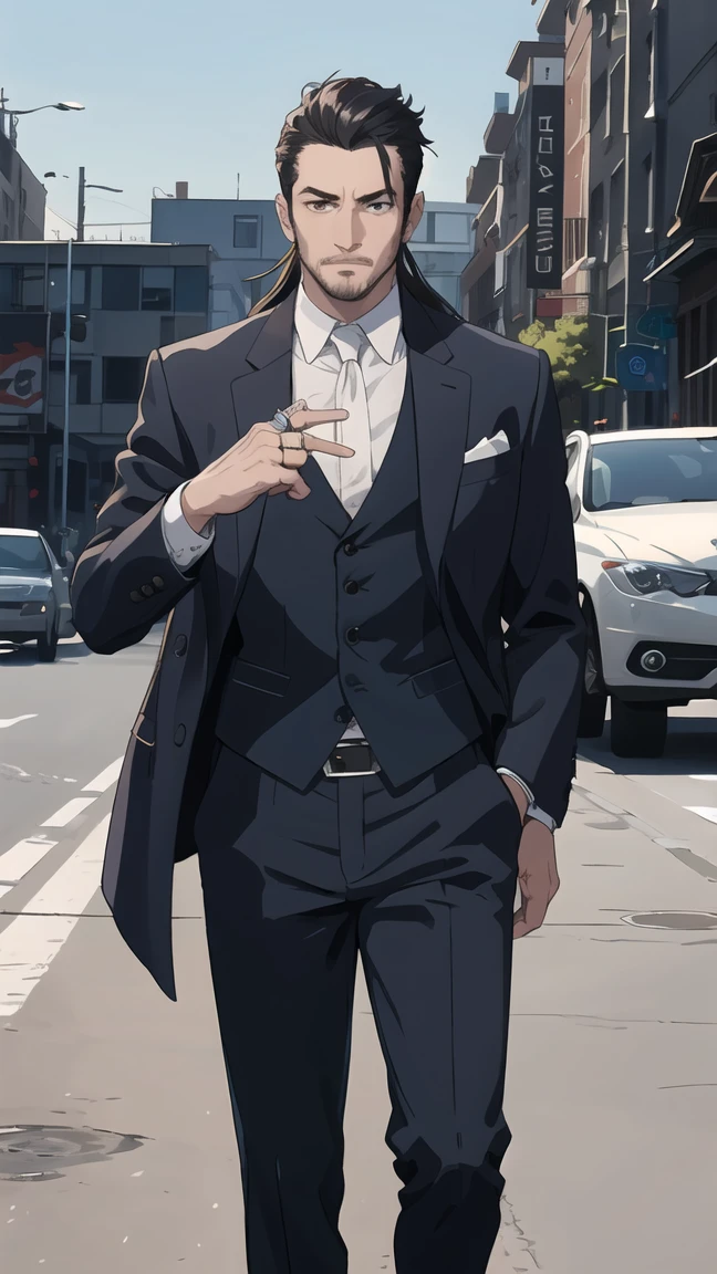 {{{best quality}}}, {{{high quality}}}, {{{exceptionally high quality eyes}}}, {{{superb eyes}}}, mid-thigh UP, 3/4ths angled turn, Subject: {{50 year-old man, MAN, SOLO adult male, dad-bod, dad body, average body, handsome, mature, LARGE COCK, bulge in pants, hefty package}}, Hair: {{SHORT, black hair}}, Clothing: {{Style: ((American)), modern, comfortable, business-casual}}, Eyes: {{sleepy, tired, half-lidded, narrow, looking down, gazing downward, eyelines, eye wrinkles, dark circles under eyes, eye bags, wrinkles under eyes}}, Expression: {{tired, neutral, soft, unimpressed, unenthused, cool, relaxed, grumpy, serious, aged face, older face}}, Background: {{study}}, Posture: {{standing}}