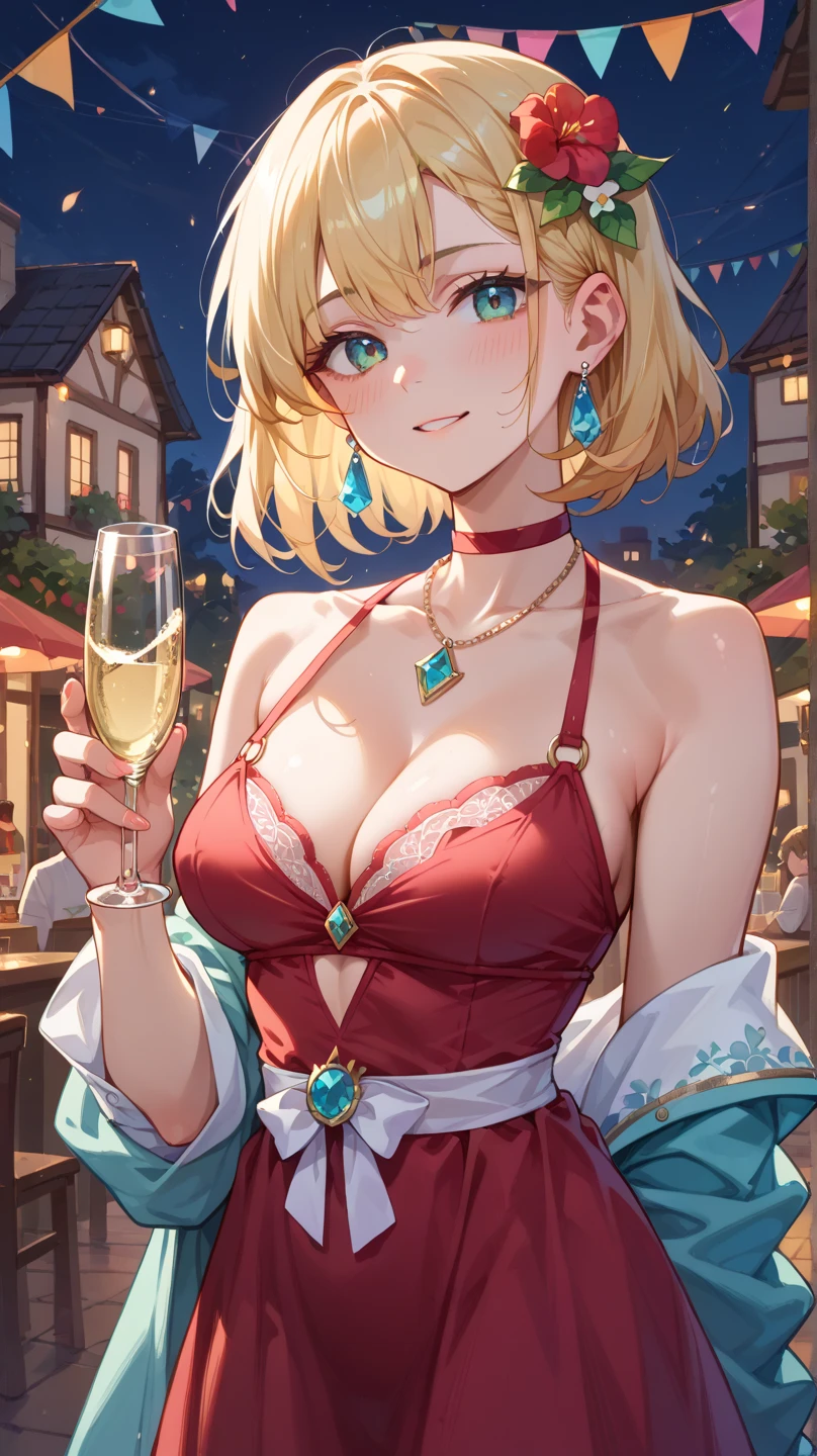 Meninas lindas,olhos vermelhos redondos, cabelo branco、It's behind,orelhas de coelho,bunda grande,sensual、Sorridente,Medium to long straight hairstyle、(tetas grandes,ela usa lingerie azul,Em uma casa alugada,It's behind,noite,it was raining outside,The upper body is wet..,corpo inteiro,she is wearing red leggings,she holds a bra in her hand