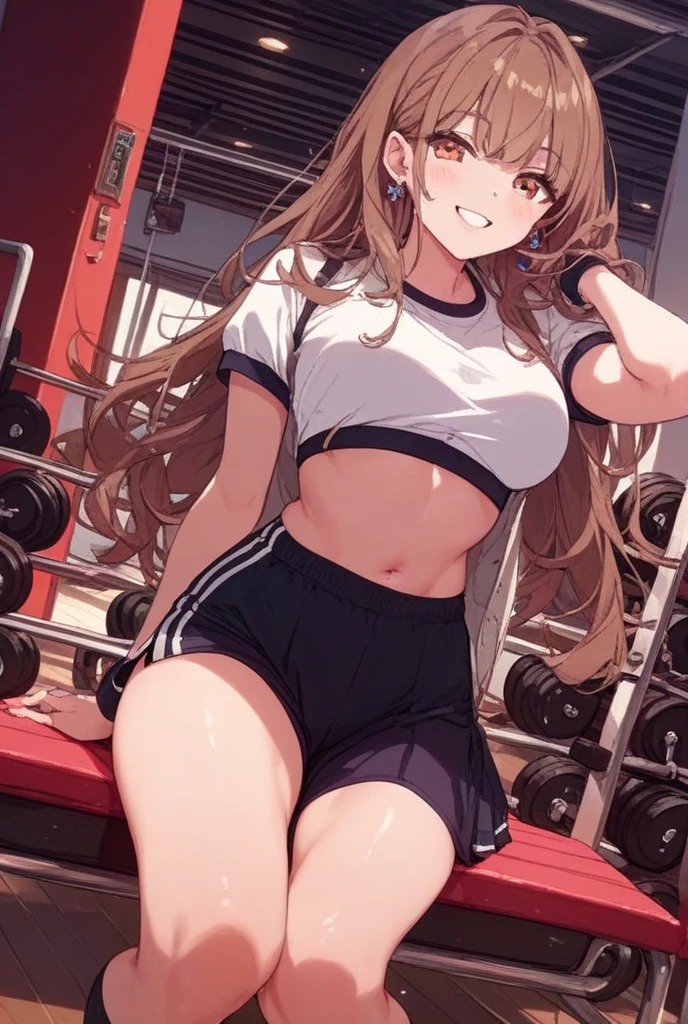 night,Gym,Wailing face,high school girl,Photoreal 1;4,Soft brown hair,{high quality bra}},Reverse Shot 1;4, {{Beautiful large/Medium sized breasts 1:4}}, Torn Shirt, High Quality Panties,{{high school girl}},Highest quality,pretty girl,High Quality Backgrounds, Slanted Eyes, Detail of wrinkles on shirt chest,break, {{Beautiful blue eyes 1:4}}, break, Five Fingers、?????