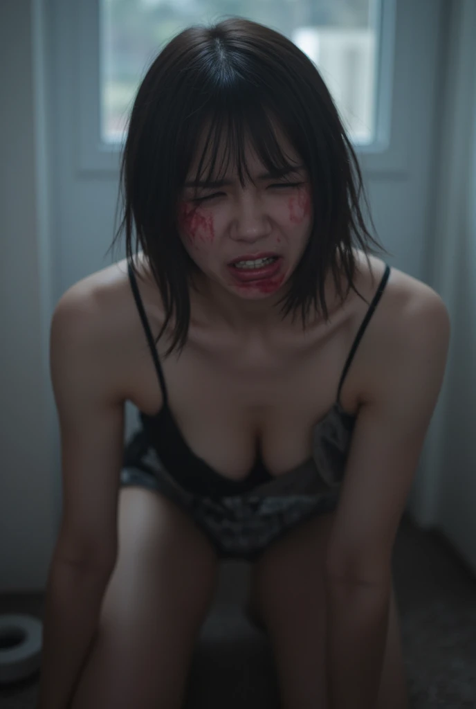 No background、(((Bleeding from the crotch)))、(((Eyes closed)))、(((Tears overflow from my eyes)))、(((sweating)))、(((Sweaty)))、(((I'I'm always sweating)))、(((tolerates heat)))、(((Beautiful legs in black tights.)))、(((Legally expressing painful beauty)))、((((Make the most of your original images)))、(((体にぴったりフィットするSupergirl Costume)))、(((Supergirl Costume)))、(((short and beautiful hair)))、(((suffering)))、(((Please wear black tights....、Wear red boots)))、((Best image quality、8k))、((Highest quality、8k、masterpiece:1.3))、(((Preserve background )))、Sharp focus:1.2、Beautiful woman with perfect figure:1.4、Slim Abs:1.2、Wet body:1.5、Highly detailed face and skin texture、8k