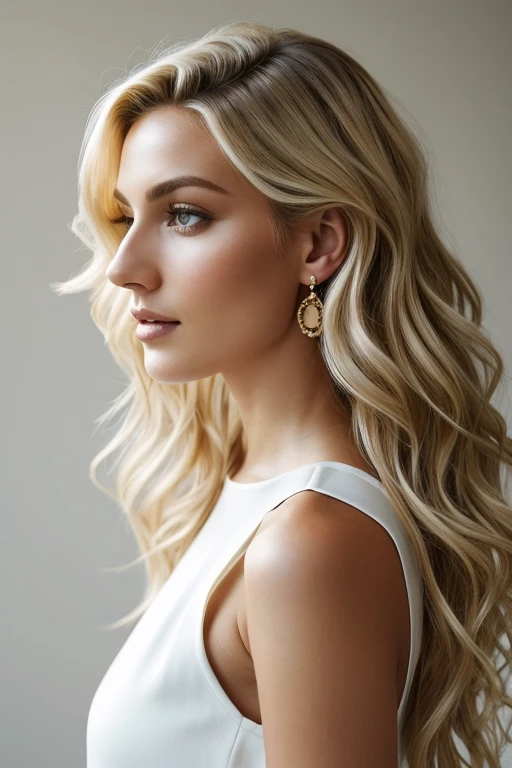 Inna Korobkina, the beautiful model, she is 28 years old today. She is a Peixes sign, standing at 1.65m tall, and weighing 50kg. Her skin color is white, and she has green eyes, blond hair, long hair length, small bust, small waist, and large hips. She is wearing a Flowing white dress adorned with intricate silver embroidery, complemented by delicate silver jewelry look, in a Studio with black screen for an elegant and sophisticated style setting, striking a Close-up of the face, smiling naturally pose. , red lips, chromatic aberration abuse, UHD, retina, masterpiece, accurate, anatomically correct, textured skin, super detail, high details, high quality, award-winning, best quality, high-res, 1080P, HD, 4K, 8K, 16K --q 5