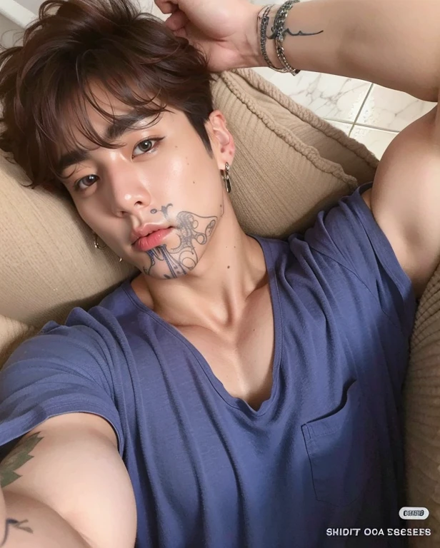 Homem com tatuagem no peito e no peito, cai xukun, homem sul-coreano, Jinyoung Shin, Kim Doyoung, Wonbin Lee, imagem de perfil, hyung tae, pintar ulzzang, headshot imagem de perfilture, Yanjun Chengt, 27 anos de idade, taejune kim, muito tempo, Hong junho hyung, 28 anos de idade
