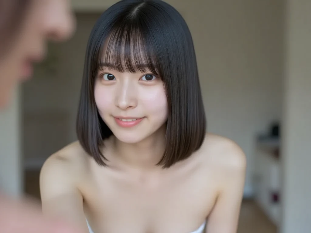 top-quality、Very small、In the office、Squat and open legs、jpn、Beautuful Women、20yr old、wetting hair、Pink nipple、Flushed cheeks、fullnude、feel shy、short cut hair、Angle looking up from below