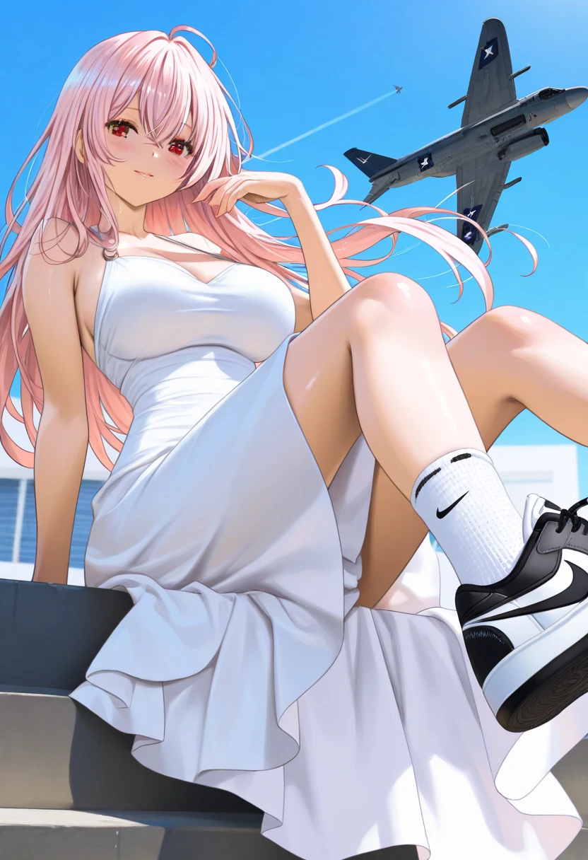 Hot milf sleeping on the plane empty floor without wearing clothes, bigg Boss, bigg ash, no 