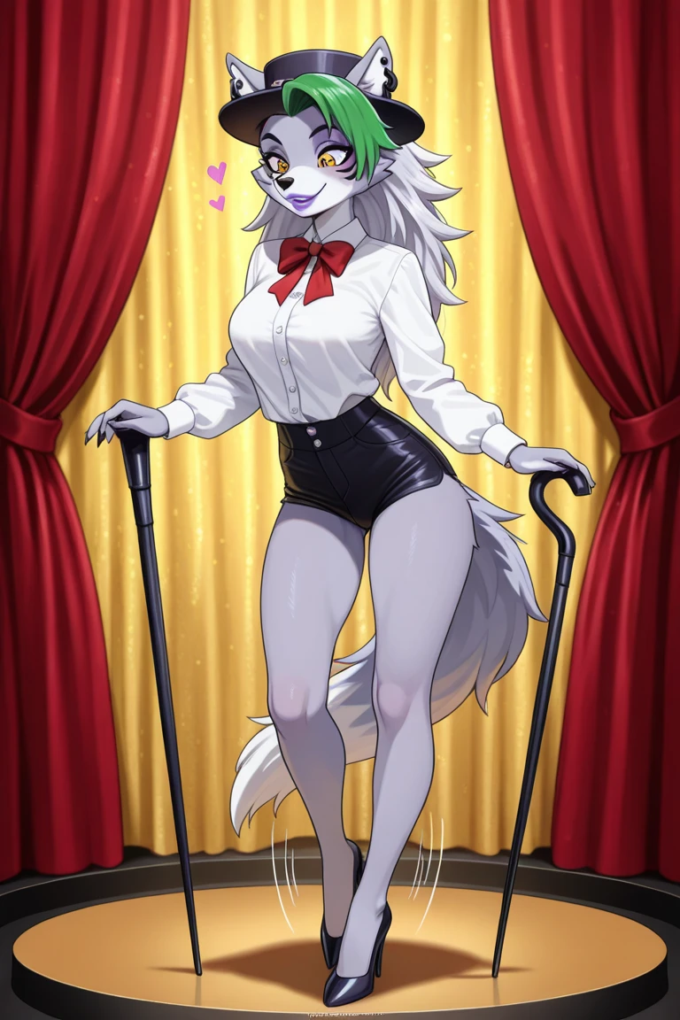 vibrant colors, 8K, high resolution, highly detailed, masterpiece, ((my little pony)), (black striped white hair), (pale white body), (gray eyes), standing, big breasts, beautiful body, purple lips, thong, slave, short patterned skirt, light top, ((slut pose on wall)), street, showing pussy, ((panties aside))