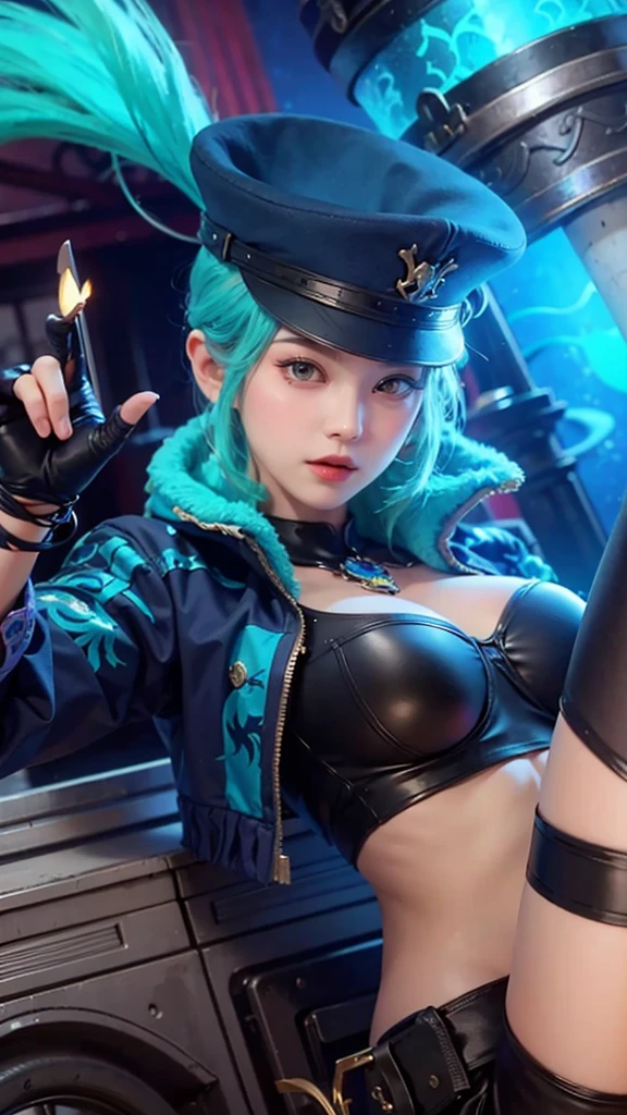 8k, ultra hd, ultra detailed texture, hyper realistic, masterpiece, detailed texture, detailed face, detailed skin, detailed lighting, (photorealistic:1.5), best quality, beautiful lighting, cinematic lighting, professional lighting, ultra highres, realistic, detailed hair, real hair, high quality, (realskin:1.5), extremely detailed, finely detail, ultra-detailed, 1girl, cute face, blue hair, red lips glossy, blue eyes,