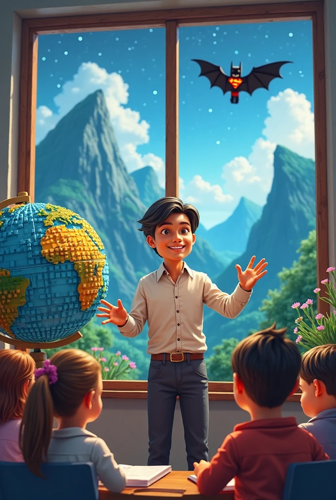 One day, while walking through the city park, he noticed a group of children gathered around a computer, their eyes shining with excitement. Intrigued, John approached to see what was going on