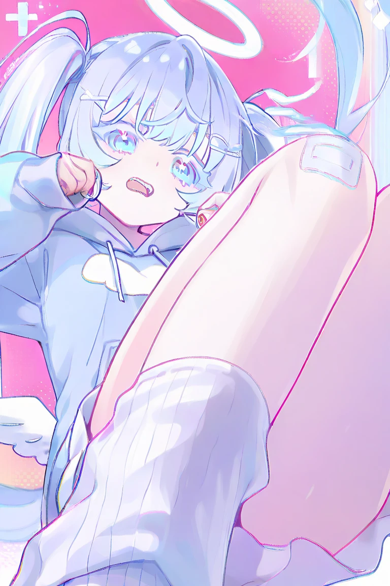 (Rear insertion position, ), Silver hair, blue eyes, Long Hair, Cute Hips, , ,(White sailor summer uniform、、White garter stockings、Headphones、Glasses), (On the bed), legs apart、sobbing、rolling eyes、tongue out:1.3,nsfw、BREAK Perfect Anatomy、Highest quality、(cute:1.1)、(cute)、(High resolution:1.2)、Unbelievably absurd:1.3、Incredible illustrations、(cuteイラスト:1.2)、Beautiful background、(1 girl) 、solo)、(10th Generation、JK、)、slender、、(female masturbation:1.2、crotch grab:1.2、pussy juice:1.2、cameltoe:1.3),、、、Eye highlights、