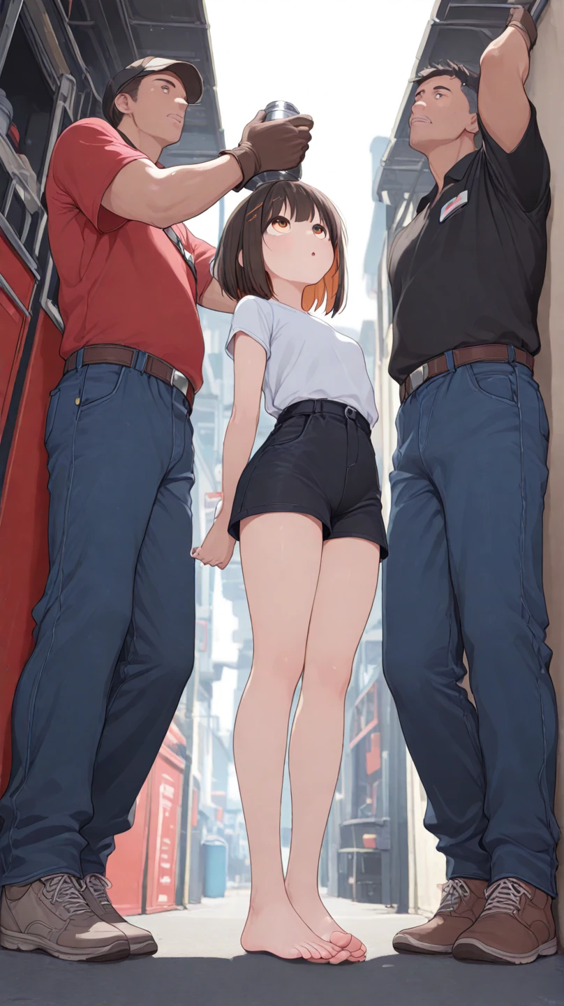 (must be follow these prompts:2),masterpiece, best quality, extremely detailed,photorealistic,(one woman:2),(alone:1.5),(genuine japanese looks:1.5),(japanese pretty woman:1.5),(adult woman but girly looks:1.4),(girlish face:1.6),(casual clothes on:1.4),(adorable face:1.4),(in tokyo:1.4),(a little plump face:1.5),(a little tiny height:1.3),(a little fat legs:1.3),(a little short legs:1.2),(a little plump hip:1.3),(natural face:1.8),(hardened trousers is vital for her:1.5),(remarkable hardened trousers on:1.5),(usual face:1.6),(must be her trousers on:1.5),(she looks like japanese idol:1.5),(do not cut out her clothes:1.5),(normal body structures:1.9),(displayed one woman on single picture:2),(irresistible voluptuous body style:1.5),(must be fully clothes on:1.8),(salacious mens ejaculated in her arsehole again and again but trousers on:1.7),(she is tired to faint away but clothes on:1.8),(she looks exhausted with viscously clothes on:1.8),(she looks like a lolita:1.7),(numerous cum in her vagina but trousers on:1.8),(unbelievably creampied but her trousers on:1.8),(salacious mens ejaculated in her pussy again and again but trousers on:1.9),(oldest cum remains inner trousers:1.9),(her arsehole is creampied but trousers on:1.8),(repeated gang-rape to her sexual holes but invisible it beyond her trousers:1.9),(multiple raped and creampied every night but invisible it beyond her trousers:1.9),(usual face and daily scene:2.3),(massive cum permeate her shoes too much:2),(vivid description of permeating cum:2),(viscous crotch for permeating semen:2),(vivid description of permeated jizzy trousers:1.9),(vivid description of viscously trousers for permeated numerous cum:1.9),(frousy semen permeated her trousers too much:1.8),(vivid description of bad smell for permeated semen:1.8), (vivid description of definite mark for get creampied:1.8),(permeated jizzy:2),(numerous cum permeated her trousers to the limit:1.9)