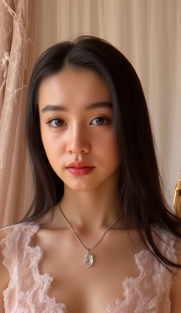 Arad woman posing with fur collar posing for photo, fur covering her chest, 3 0 years old woman, 30 years old woman, 2 8 years old, 2 9 years old, 2 7 years old, 38 years old, beautiful Korean woman, 3 2 years old