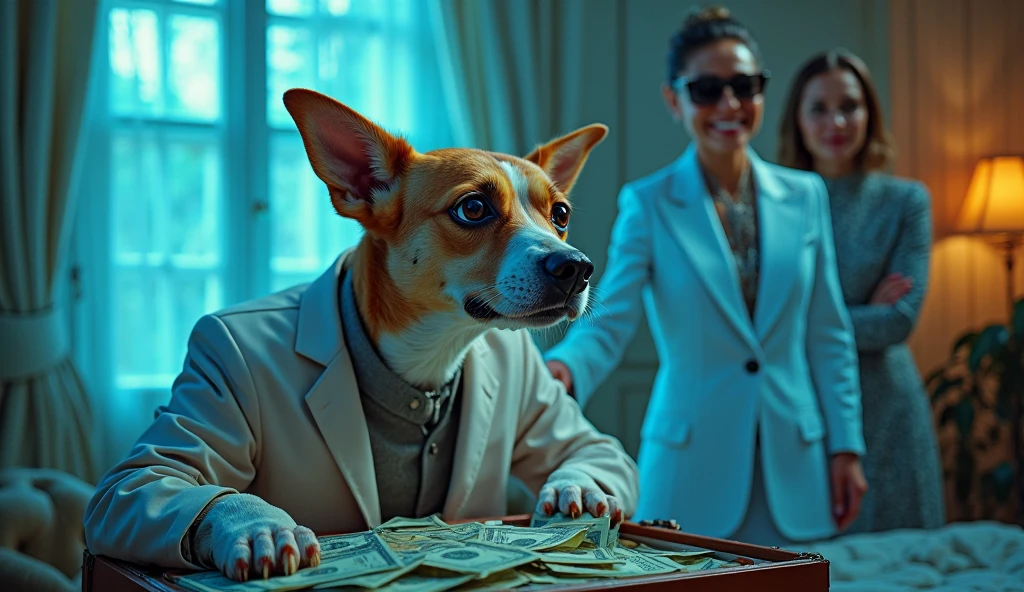 a woman in yellow dress, face, in casino <lora:dog_slider_v10:5>, sitting