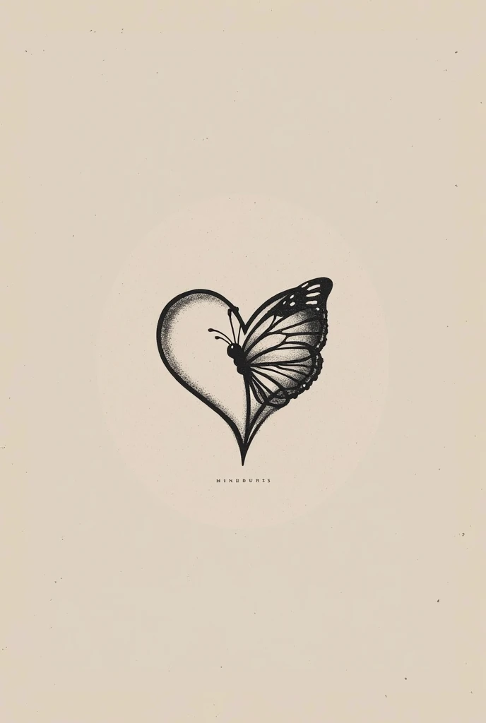 simple design on the chest under the collar bone that has the phrase "Everyday, More and More" that includes a simple small butterfly on the side
that hovers over the text