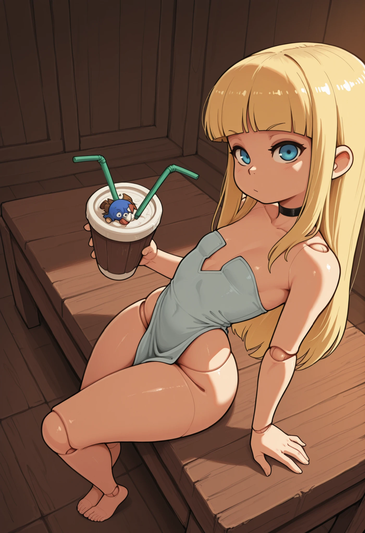 (best quality,master part:1.2),soio,1girl,detailed red swimsuit,blonde hair,seios grandes,Praia,areia,mar azul,clear sky,cores vibrantes,luz solar suave,Brisa fresca,atmosfera relaxante,vista deslumbrante,Reflections on water,Conchas,dedos arenosos,gaivotas voando,Conchas,sunhat,summer vibes,momento sereno,tranquilidade,Horizonte sem fim,tropical paradise,Guarda-sol,cadeira de praia,peaceful waves,shining waters,bebida fresca,toalha de praia,palmeiras exuberantes,tropical backdrop,exotic getaway