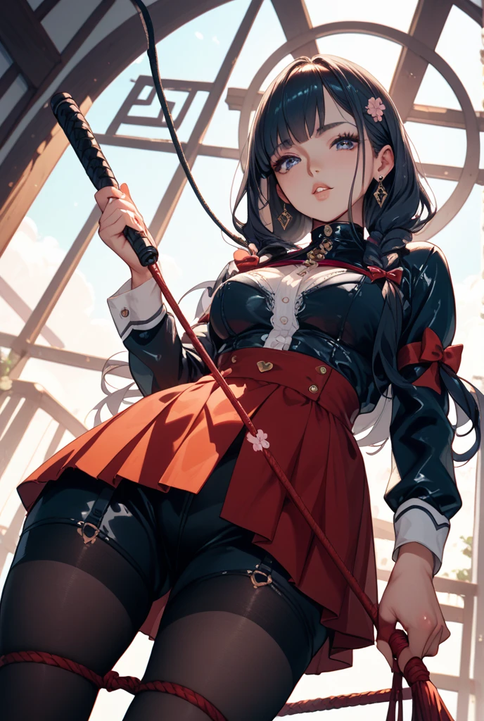 (Very delicate and beautiful:1.2)super model,,Beautiful breasts,voluptuous,【bike shorts】,,【3girls】,,Highest quality, High resolution, 8k,mini skirt,Japanese Lolita,knife,Blue Flame.magic circle