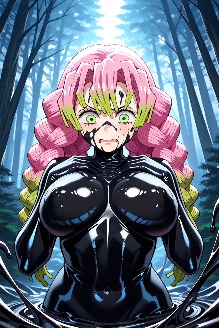 (High quality, Ultra detailed, best quality, insanely detailed, beautiful, masterpiece:1.5),(Nsfw:1.5,Official Art:1.5),(Facial realism:1.2),(((jap, 65-year-old)), old_Actress:1.5),(A mature woman with a wicked, obscene, painful and painful expression:1.5),(Mirajane Strauss - Fairy Tail:1.5),Tentacle shit man with four breasts behind his back tentacle girl, Feces Slime, Shit Goddess, Feces Royal Sister,Tentacles eating feces parasites, Feces Slime, nausea, Blushing and embarrassed, Big Breasts, Feces during pregnancy, Tall giants, Giant woman standing near a skyscraper in the city, Giant giant, Shit Woman Monster, Manure eggplant, Transparent pink feces latex combat suit, Great pressure, Terrifying beauty,Erect nipples visible even through clothing,Face Focus:1.2,View from the front,View your audience,(Evil Dirty Tentacle Shit Monster Helmet:1.5),((超超巨大Big Breasts)),((Super super super big cleavage)),Source Milk,(close up face:1.2),(Nose hook:1.2),超Swollen lips, Super thick lips, Kissing Face,, Glowing Skin,masterpiece, Highest quality, naughty smile,(vapor:1.2), (Happy:1.4),(Ahegao:1.6),(Roll your eyes,1.6),(Blowing feces from the mouth:1.2),(Attractive mature woman,Super strong super huge huge vulgar face:1.2),(Ahegao:1.8),(Roll your eyes:1.6),(Huge very angry face:1.6),(put on a mean look:1.8),(put on a mean look:1.8),masterpiece, Highest quality,Super evil smile, blush, I breathe,Glowing Skin,Highest quality, 8K, 32k, masterpiece, Detailed face, Lips Detail, Fine grain, double eyelid,Pink thick lips,Swollen lips,(Widening pig nostrils),(Super super super enlarged nostrils:1.5),Iris,View from above,(Cyborg Mecha Tentacles Feces Monster Suit:1.5),(face focus,close up face),(Accurate number of big noses,Accurate large nostrils,I can see the back of his nostrils:1.5),(Look up,Fisheye,Looking from above,Looking down on someone,Saucy),Big erect nipples visible even through clothes,(Looking up at the sky:1.5,Look up:1.5,seeing viewing:1.5),close up face,face focus,Vacuum fellatio,1boy,Gigantic Big TentaclesPenis,Nose Hook,(Brainwashed Eyes), Face Focus,Feces and urine vacuum blowjob,White skin,False eyelashes,Heavy makeup,close,((Ahegao)),Roll your eyes,Get angry,cry,(Her mouth extends all the way to the base of his penis:1.2,hold to the root,:1.2,(Purple tentacle hair wave:1.5,Bangs:1.5,(Looking up at the sky),View your viewers,(usagi:1.5)