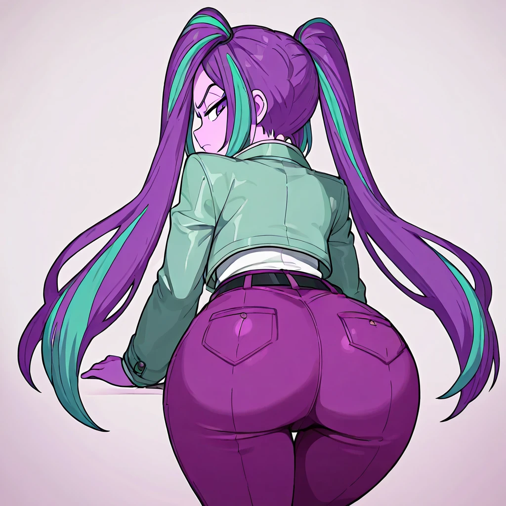(((Miko Kubota, extremely detailed, extremely detailed legs, extremely detailed arms, extremely detailed face, perfectly detailed eyes, perfectly detailed anatomy))): ((solo)) ,curved thighs, huge thighs, curvature, thicc, cropped jumpsuit, farm, huge ass, looking over shoulder, bare feet, twerking, 4kHD
