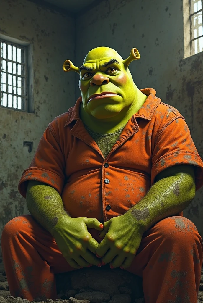 Shrek in jail