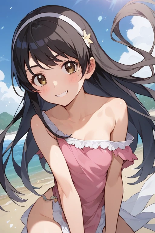 1 girl, female、nezuko,Swimwear