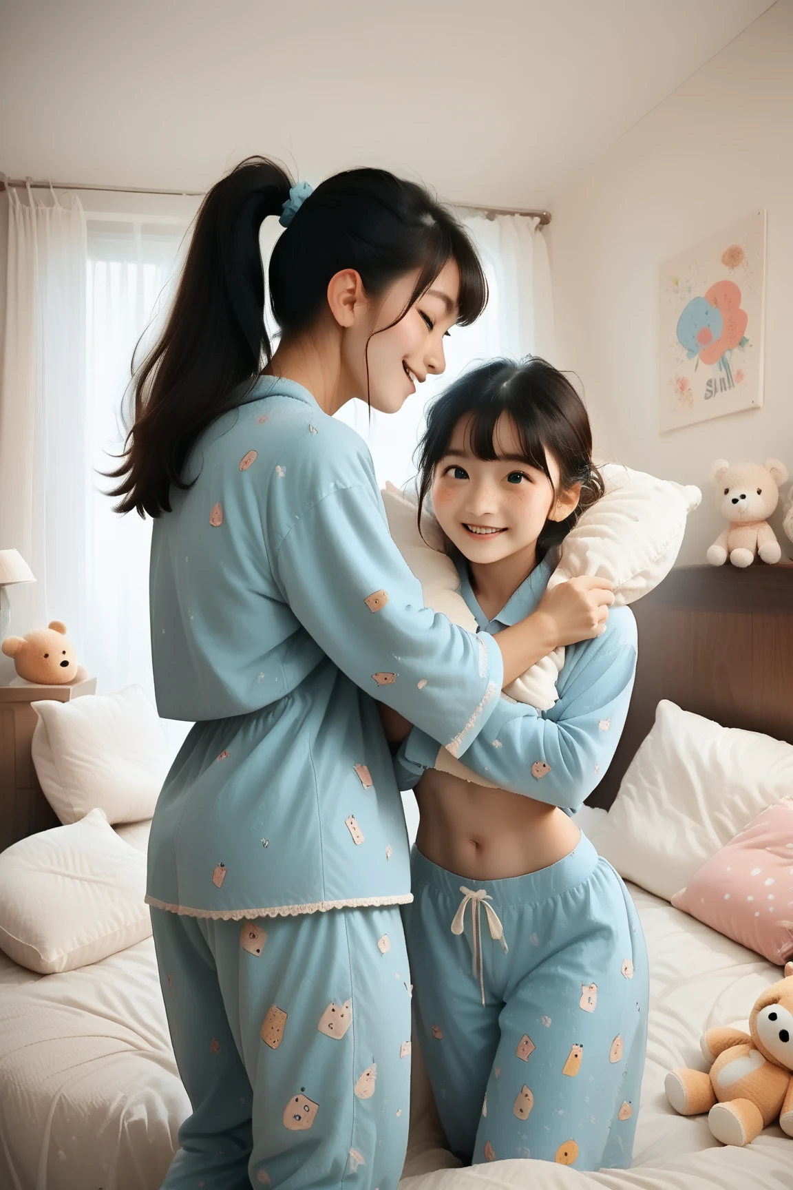 ((Male and female images))、((Toddler images))A father holds his cute 7-year-old daughter on his lap, A girl wearing a transparent yukata7Age is on my lap., sheer yukata kimono, 、((When you open the front of your yukata, Her flat chest is exposed.....)).((Flat and small breasts)).((Father exposes 7-year-old daughter'Kissing while touching her small breasts))((Open the hem of the yukata to expose the pussy.));、((father touches daughter'Cat);Detailed images of my daughter'Father and uncle touching genitals
