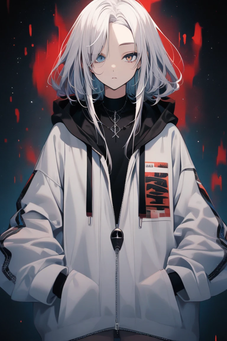 (masterpiece:1,2), best quality, masterpiece, highres, original, extremely detailed wallpaper, looking at viewer, minato_yukina, 1girl, solo, grey hair, yellow eye, Beautiful girl, Singer, Desolate, Miserable, Lonely, Disenchanted, Disillusioned, Disheartened, Cynical, Jaded, Rebellious, Unapproachable, Tough, Resilient, Bold, Dark, Muted, Brooding, Moody, Ambivalent, Irreverent, Defiant, Contemptuous, Independent, Alienated, Unforgiving, Isolated, Gothic, Edgy, Dark, Derelict, Grunge, Streetwear, Punk, Distressed, Graphic, Distorted, Intense, Urban, Industrial, Stark, Cold, Stark, Moody, Gritty, Urban Decay, Portrait, <lora:minatoyukinaV00:0.6>