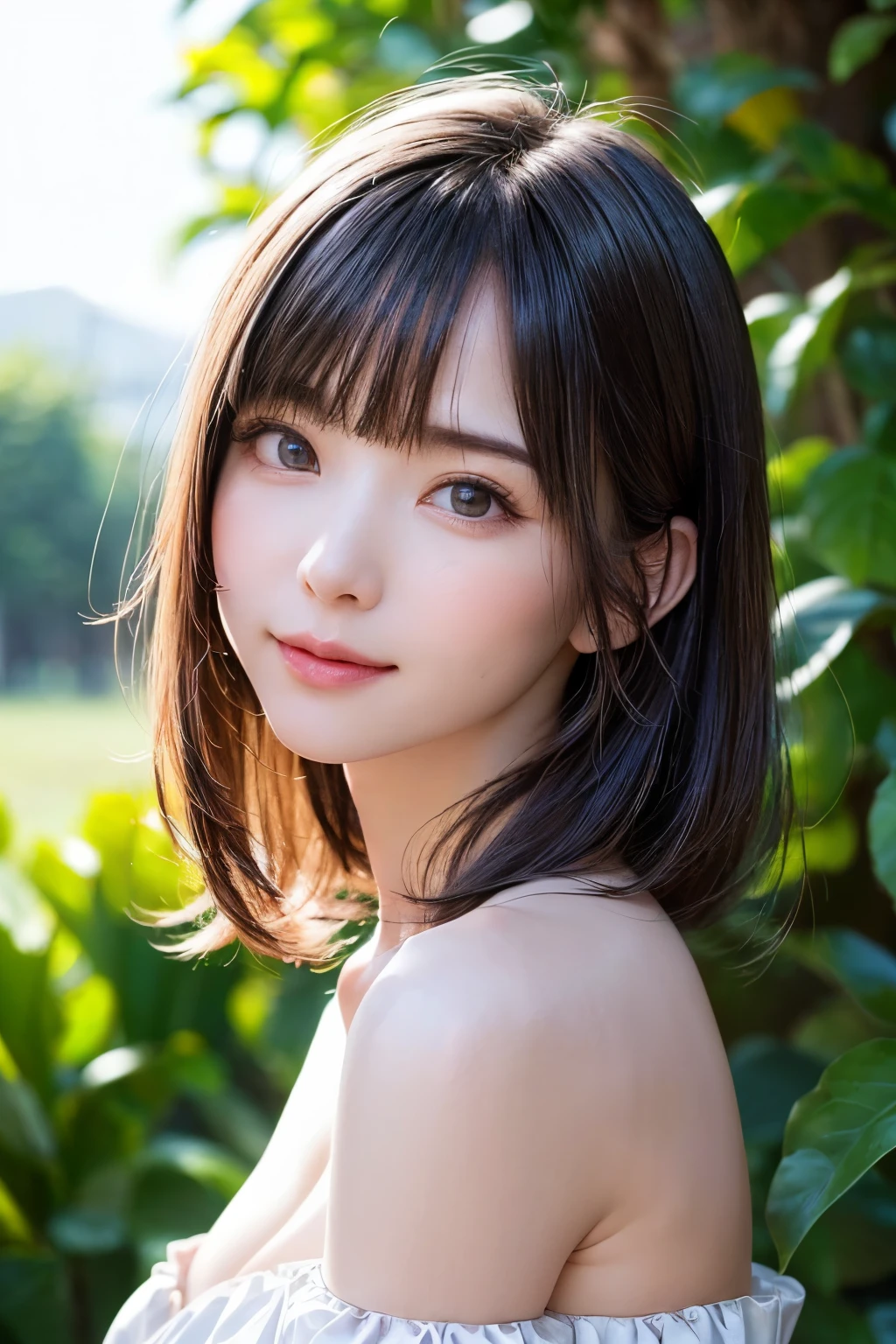 One Girl, (beautiful girl, Delicate girl:1.3), (16 years old:1.3),
break, (Medieval Armor:1.2),
break, (Flower Field background:1.2),
break, Very beautiful eyes, (Symmetrical eyes:1.3),
break, (Big Breasts:1.3), Brown eyes, Parted bangs, Brown bob cut hair, Round face, cute,
break, (Eye and facial details:1.0),
break, (masterpiece, Highest quality, Very detailed, Detailed face, 8k)