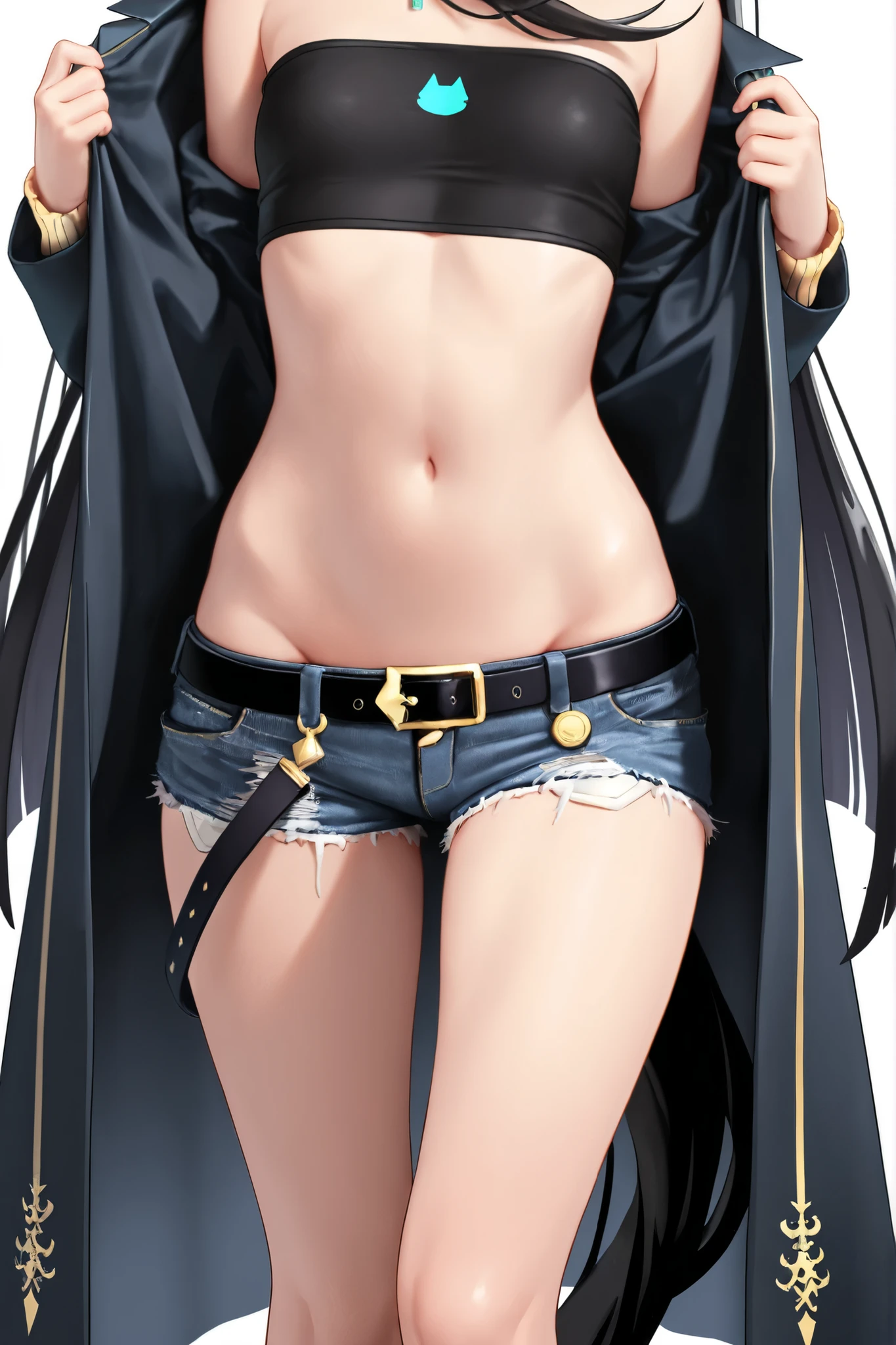 Super detailed、Particles of light:0.5、Beautiful Eyes、dorsal position、Mouth half open、Natural Texture、Mature slender beauty、Belly button、Slouch at the middle waist、Showing the groin、、Small breasts、luna (Luna) - Isekai de Cheat Skill wo Te ni Shita Ore wa, The Genjitsu World is a place for people to gather: Level Up wa Jinsei wo Kaeta (I got cheat abilities in another world、Warriors in the real world ~Leveling up has changed my life~)