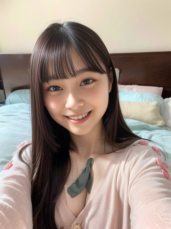 Beautiful woman in fantastic space, Brown nightgown, 98k,smile,  {{masutepiece}}, Best Quality, High quality:1.4), On-bed，{{[[front look}}, eye_Contact, Poses variadas)]], Very Clean Face, And very pretty eyes, Cute Images, Cute Images, {{A half body}}, {{{{{{{{Long legs}}}}}}}}, {{{{Slim }}}}, {{{{{{Tall Woman}}}}}}, {{Height 168 cm}}, Solo, Beautiful, lovely, Adorable, pale skin, {{18〜22-year-old German girl}}, Beautiful German girl with platinum blonde hair color with blue eyes or green eyes), Young German girl in scandinavia, {{{{{{{{{{Half Girl}}}}}}}}}}, {{{{{{{{{{high_heels}}}}}}}}}},