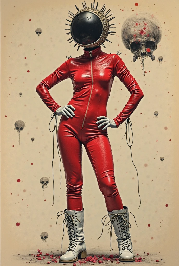 illustration of (r3natavall :0.6), (solo:1.3), tonghuazhen, cameltoe view, spreading legs, pussy, wearing sepia (elegant velvet:1.2), surrealistic,tuyawang,abstract,doodle art, amazing body, raspberry comb-over hair, <lora:add_sharpness:0.7>, <lora:CPB8:1.3>, <lora:1651489307798708599:0.8>