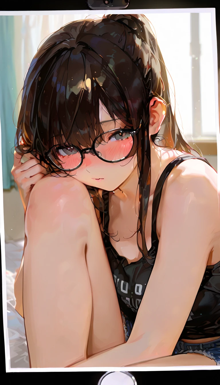 hanekawa tsubasa、eye glass、Braids、A dark-haired、large boob、fullnude、 (Black hair, Brown eyes, Round face),  With ribbon, (nose blush, Naughty, half opened eye, Drooling),On the bed in the infirmary,   [Full body shot]、Hardcore BDSM Kak Dega Again、Plenty of love juice、pale pubic hair、Wearing a black dog collar,Full body shot,body piercings,Large open legs、eye glass、Head-to-toe shots、Hand flail、fetters、Squirting、spout、There are a lot of them all over the body、Soak up the bright sunshine under the tropical sun、The udder is squeezed out with a rope、Woman in chains、slightly turned to the side、The lower back is cramping up and down、Chest is bobbing up and down、screaming in pain、 超A high resolution, (Photorealistic: 1.4)、Crying with joy、Crying in pain、Shot from a 45-degree angle to the right、Huge 、Stand on all fours with your butt facing the viewer、sticking out the tongue、Peeling the whites of the eyes、Crying in pain、eye glasses、