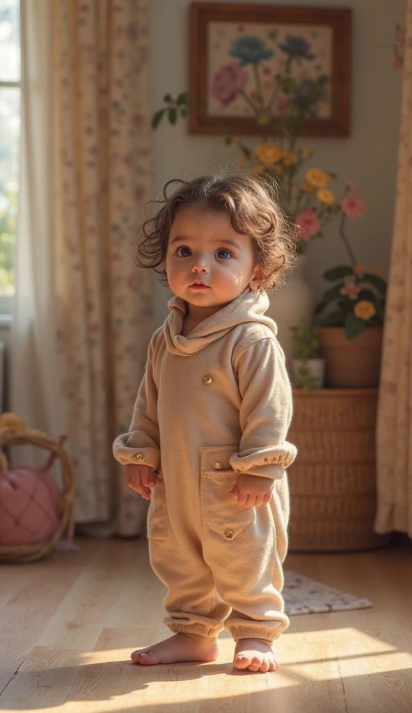 Draw a child standing on a wooden stool, and having a rope around his neck