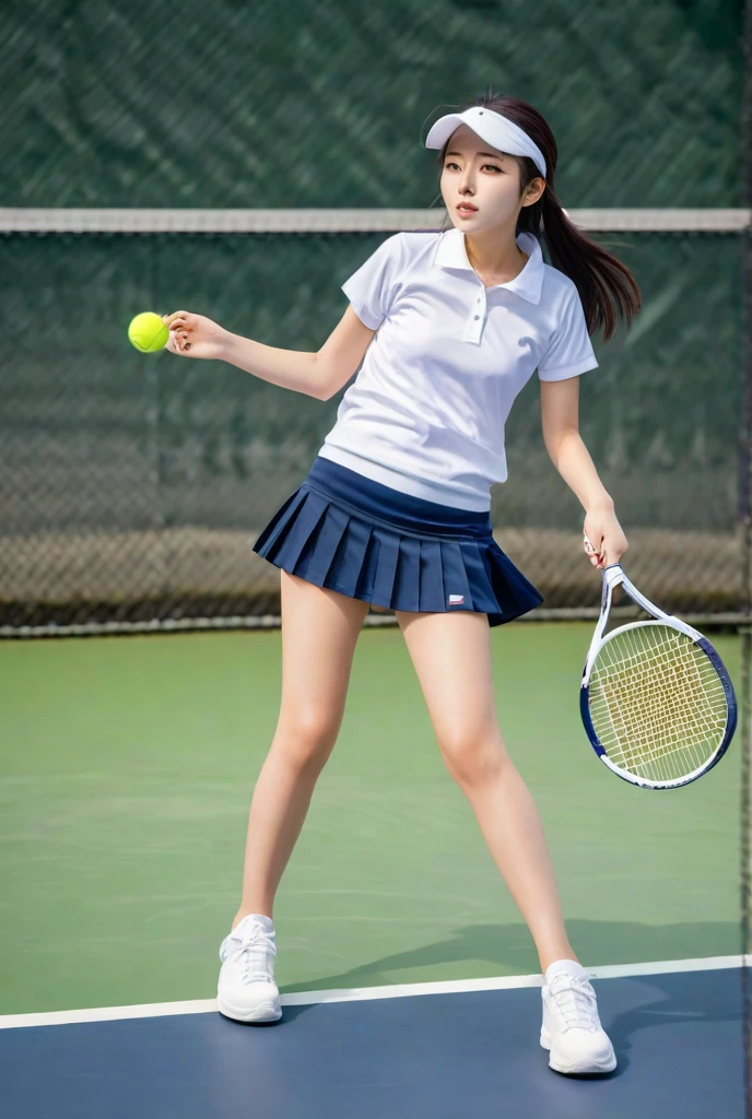 Girls Tennis Junior High School