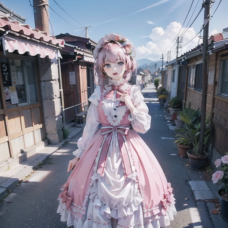 <lora:remilia:0.50>,remilia, <lora:Bjd Doll :0.20>, <lora:add_detail:0.5>, child in a post apocalyptic war, bjddolls, (banded ponytail:0.5), sadness, penury, (plastic, war, destruction)